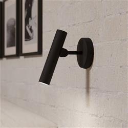 Almudaina LED Black Single Wall Light 900907