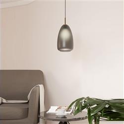 Alobrase Black And Grey Single Pendant Light 900506