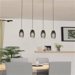 Batista Black And Grey Four Bar Pendant 900508