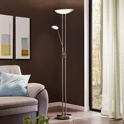 Baya Dual Dimmable LED Mother and Child Floor Lamp