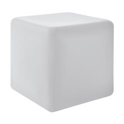 Bottona Large IP65 White Plastic Cube Outdoor Floor Lamp 900295