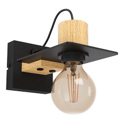 Bramerton Black Wall Light 43753