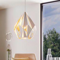 Carlton 1 Vintage Cut-Out Ceiling Pendant Light