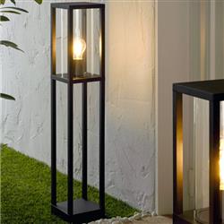 Cascinetta IP44 Black Cast Aluminium Exterior Floor lamp 98715