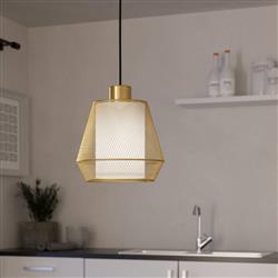 Ciudadela Black And Brushed Brass Ceiling Pendant 900896