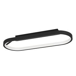 Codriales LED Black Semi-Flush Ceiling Light 900631