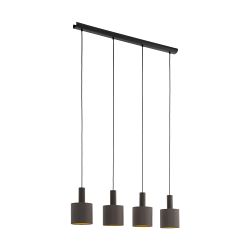 Concessa 1 dark brown 4 Bar Pendant 97685