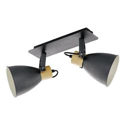 Coswarth Anthracite And Cream Double Spotlight 901175