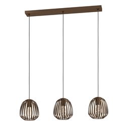 Espinal Bronze Triple Bar Pendant 901098