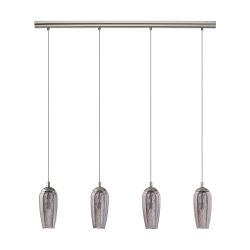 Farsala Satin Nickel LED 4 Bar Pendant 96344