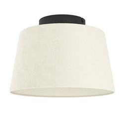 Febres Black And White Flush Ceiling Light 901259