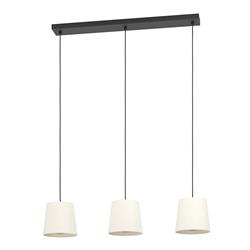 Febres Black And White Triple Bar Pendant 901263