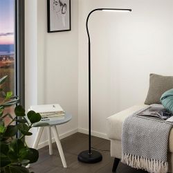 Laroa Black Touch Dimmer LED Floor Lamp 96439