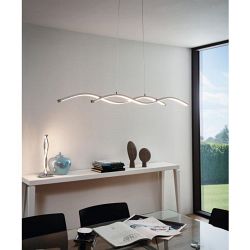 Lasana 2 LED Chrome Pendant Fitting 96104