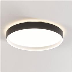 Laurito LED Steel Made & White Flush Ceiling Fitting