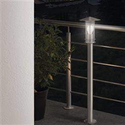 Lisio Stainless Steel 1 Metre Outdoor Post Light 30188