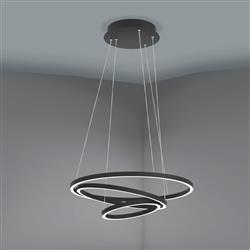 Lobinero-Z Black LED Ceiling Pendant 900479