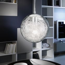 Luberio Single Chrome Pendant 93073