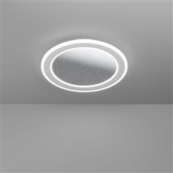 Macchioni LED Rounded Crystal Effect Ceiling Light