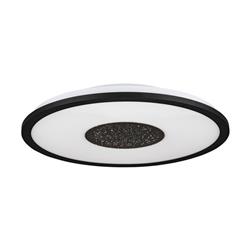 Marmorata LED Black And White Circular Flush Light 900558