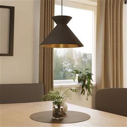 Nastasia Black Single Pendant Light 900347