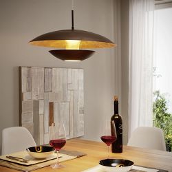 Nuvano Brown Hanging Ceiling Pendant 95755