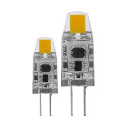 Pack Of 2 Dimmable 1.2W Warm White G4 LED Lamps 110158