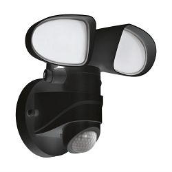 Pagino IP44 LED Black Outdoor PIR Wall Light 98176