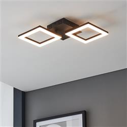 Paranday-Z LED Black And White Small Squares Ceiling Light 900315