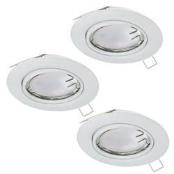 Peneto Pack of Three Recessed LED Spotlights