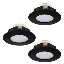 Pineda LED IP44 Rated Pack Of Three Spot Lights