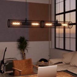 Redcliffe 4 Light Black Pendant 43534