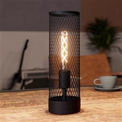 Redcliffe Black Mesh Table Lamp 43536