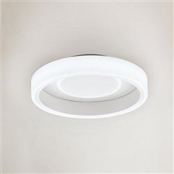 Remidos LED Large White Flush Ceiling Fitting 33964