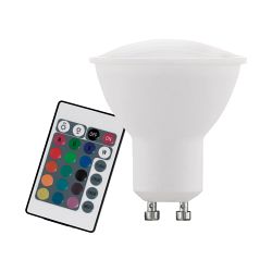 RGB+W Colour Changing 4w LED GU10 Lamp 10686