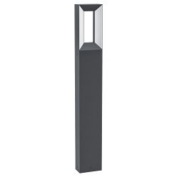 Riforano IP44 LED Black Cast Aluminium Outdoor Post Light 98728