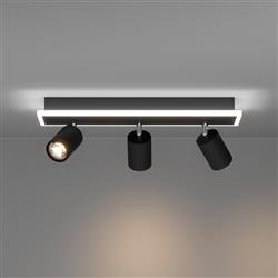 Rimbocchi 1 Black LED Triple Spotlight 901636