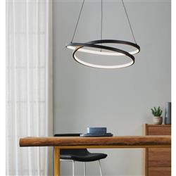 Ruotale LED Black And White Pendant 900472