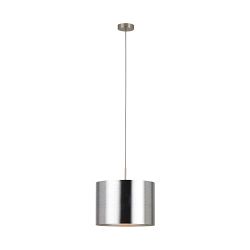 Saganto Medium Satin Nickel Ceiling Pendant Light 39391