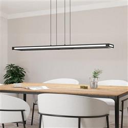 Salvilanas-Z LED Large Black Pendant Ceiling Light 99681