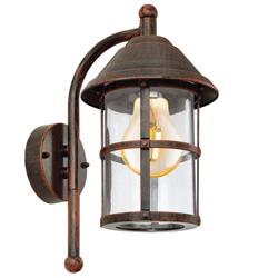 San Telmo Antique Brown Porch Wall Light 90184