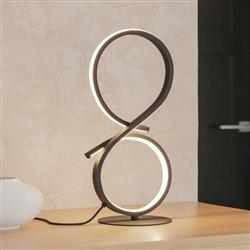 Serpins Black LED Table Lamp 901269