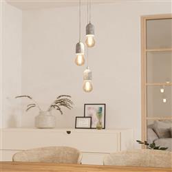 Silvares Three Light Cluster Pendant 95523