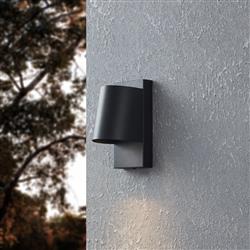 Stagnone IP54 LED Black Aluminium Outdoor Wall Light 900691