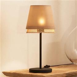 Tabley Black And Brown Table Lamp 43977