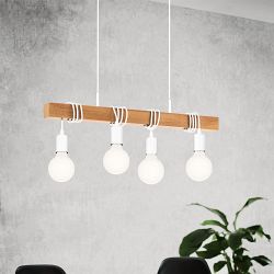 Townshend Wood Four Light Ceiling Pendant Light