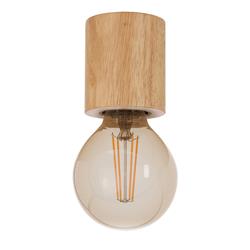 Turialdo Wooden Single Flush Ceiling Light 901171