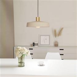 Valdiola Beige Single Pendant Light 900429