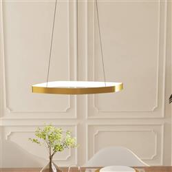 Varrerosa LED Dimmable Brushed Brass Pendant 900917