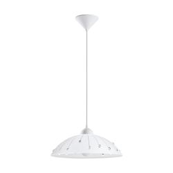 Vetro White Finished Pendant Light 96073